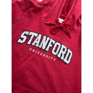 Vintage Small‎ Stanford University Champion Embroidered Hoodie Sweatshirt